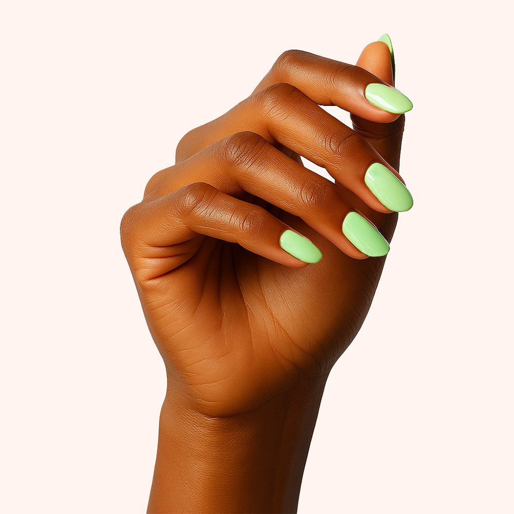 Smalto semipermanente per unghie Pastel Green