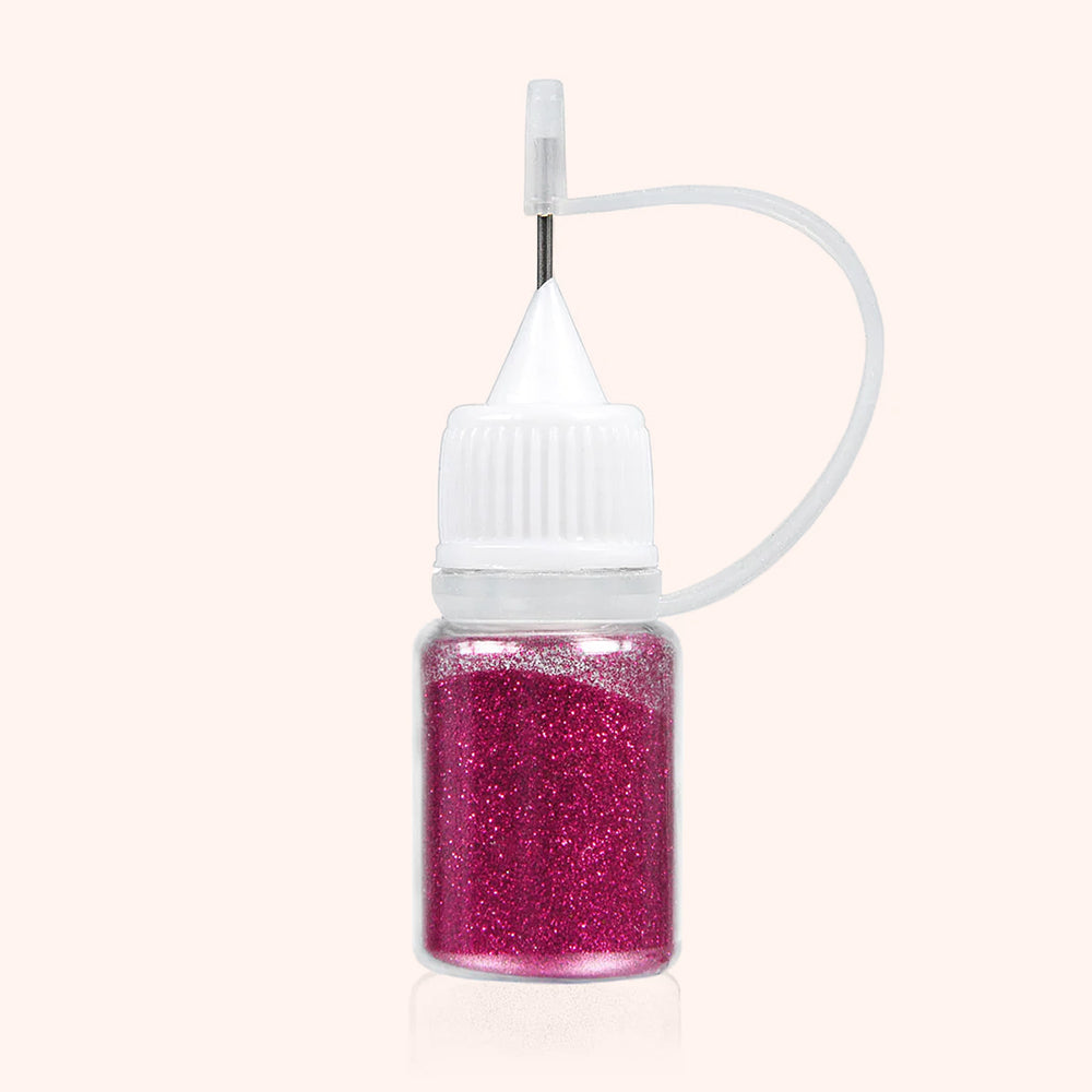 Glitter Superfein im Flacon - Fuchsia