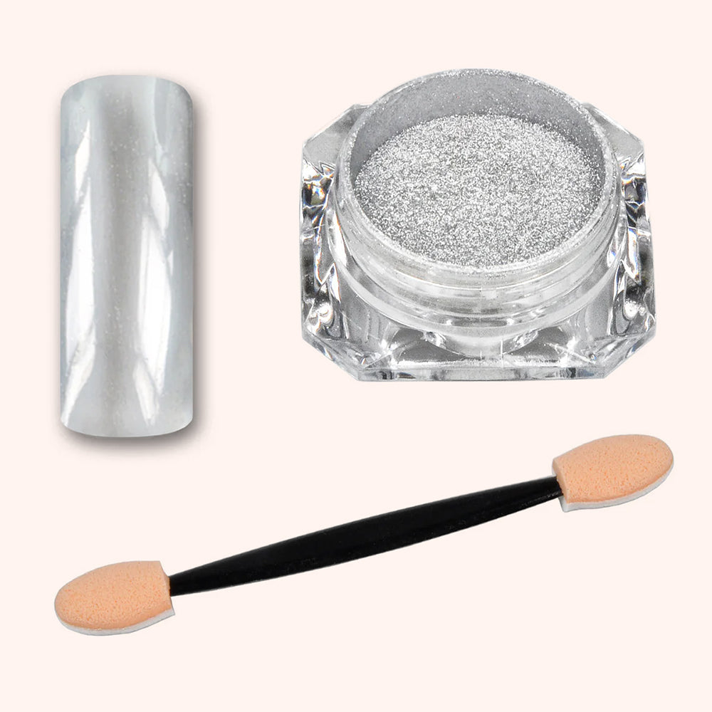 Mirror Chrome Puder Silver