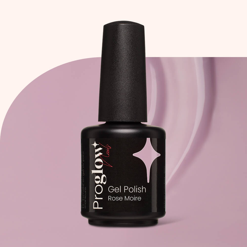 Gel Polish Shellac Rose Moiré