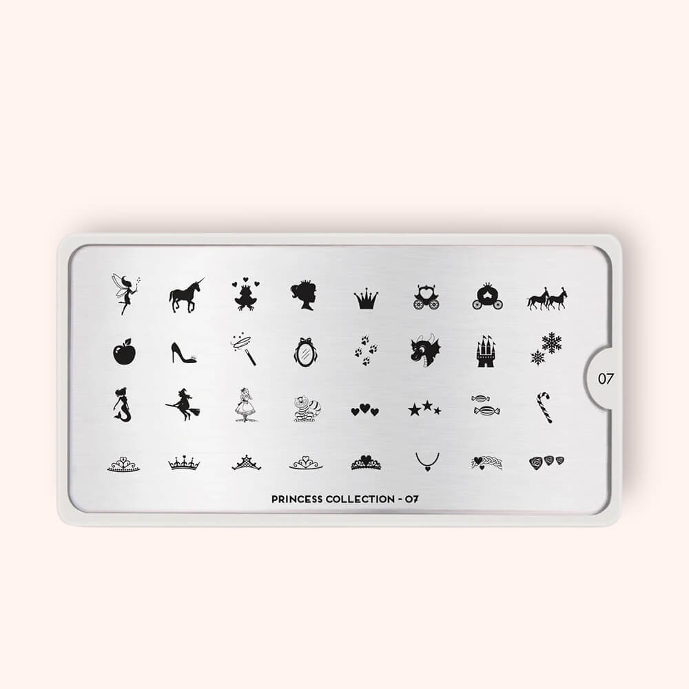 MoYou Stamping Plate Princess 07