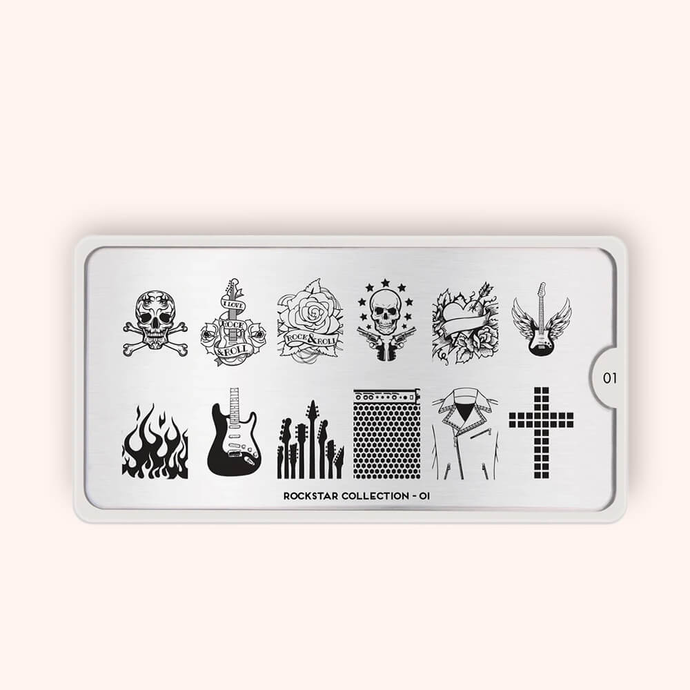 MoYou Stamping Plate Rockstar 01