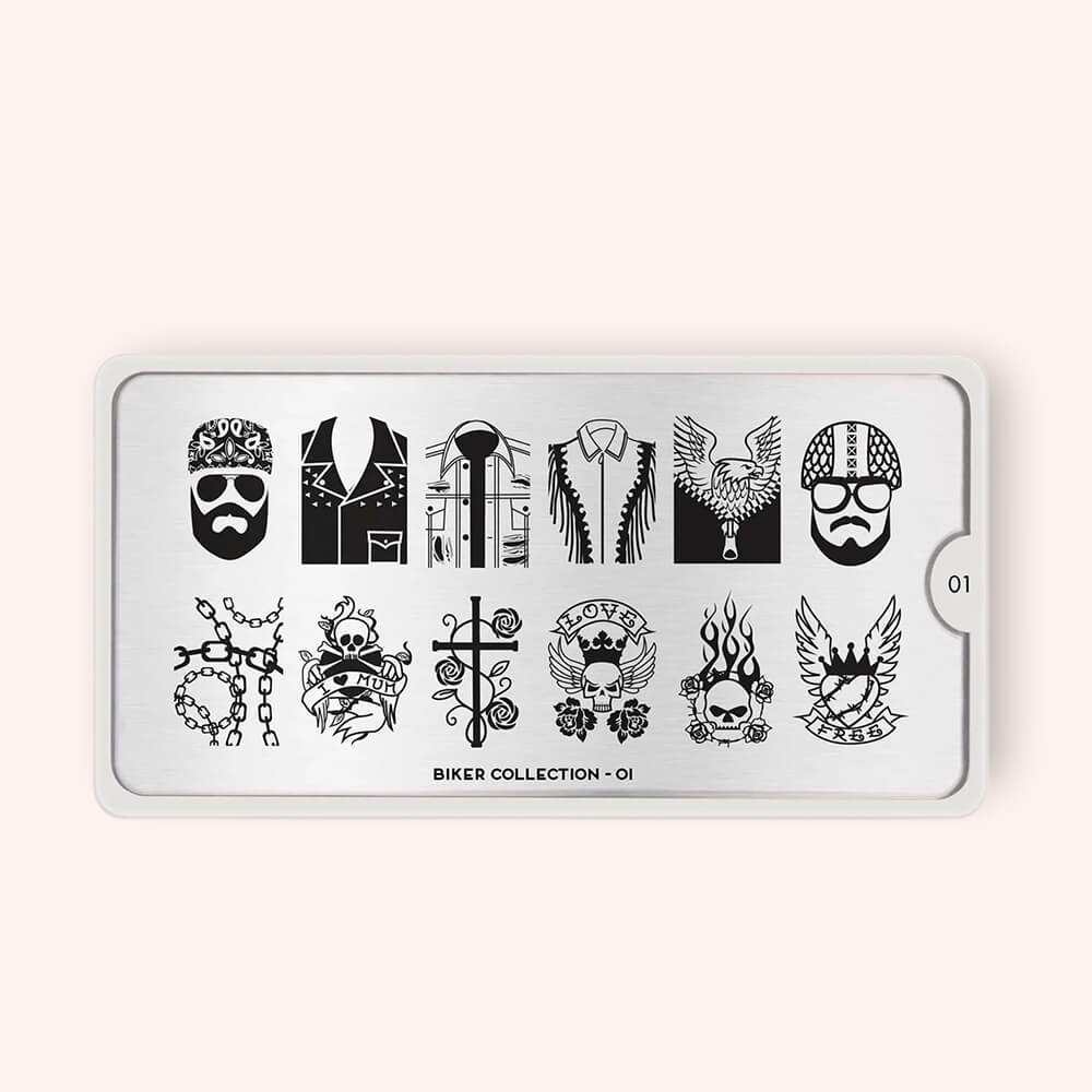 MoYou Stamping Plate Biker 01