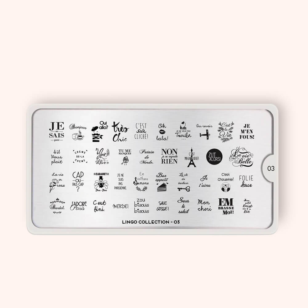 MoYou Stamping Plate Lingo 03