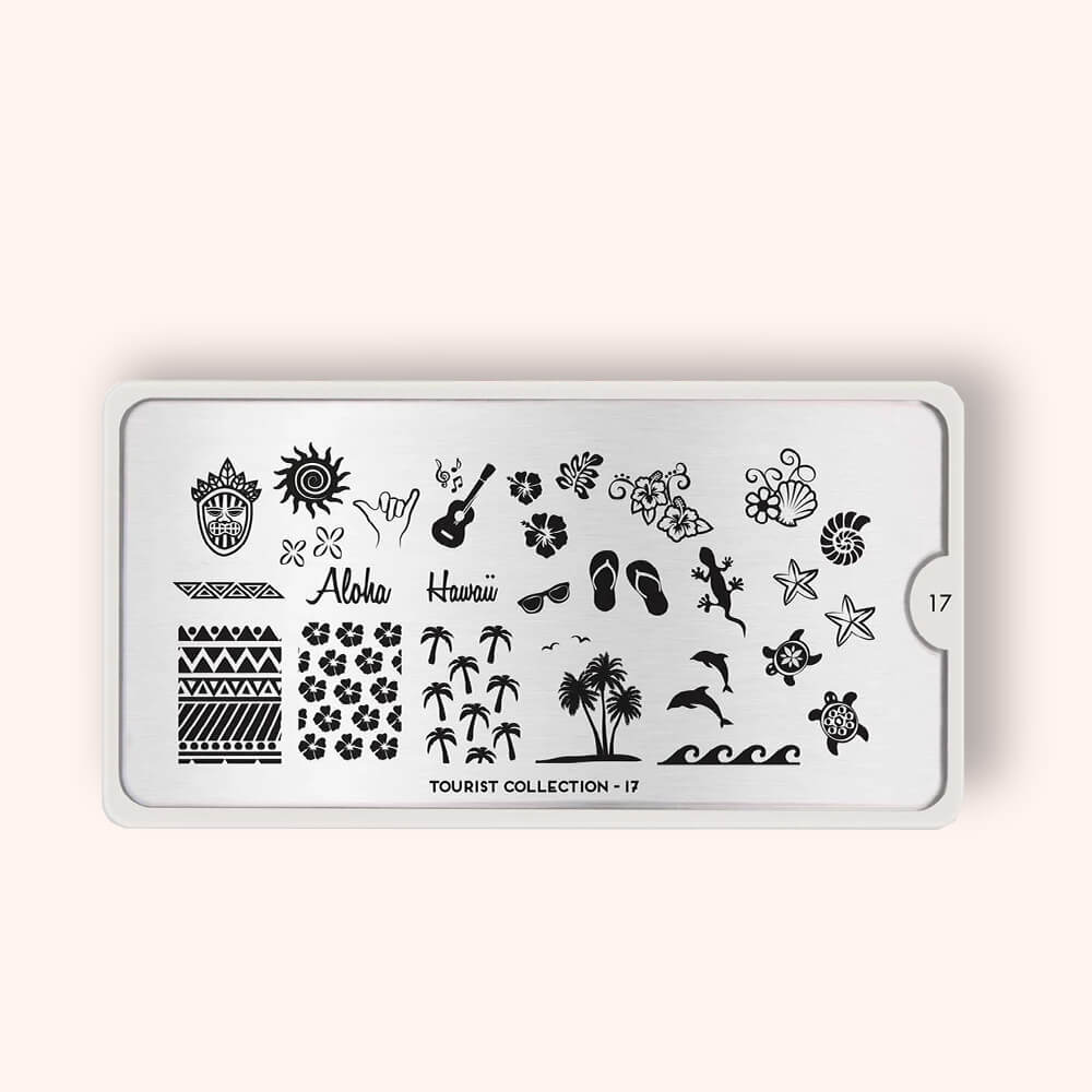 MoYou Stamping Plate Tourist 17