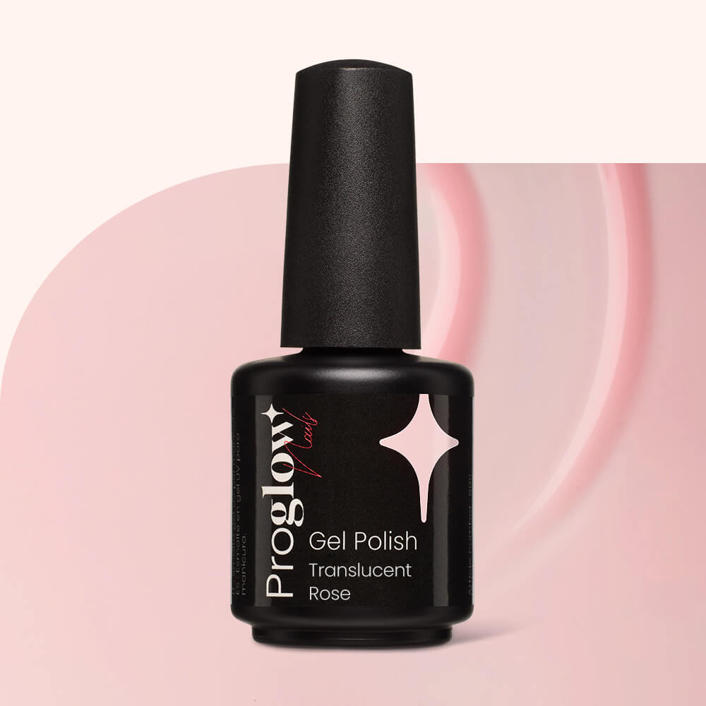 Gel Polish Shellac Translucent Rose