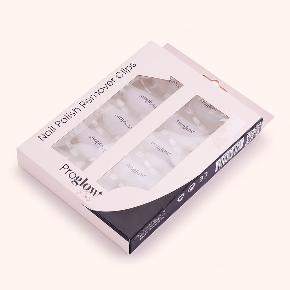 Deluxe Nail Polish Remover Clips 10 pezzi dimensione M