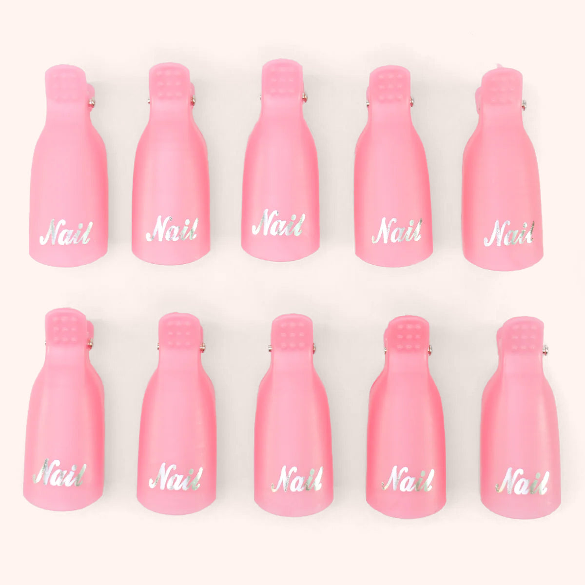 Nail Polish Remover Clips 10 stück Größe S
