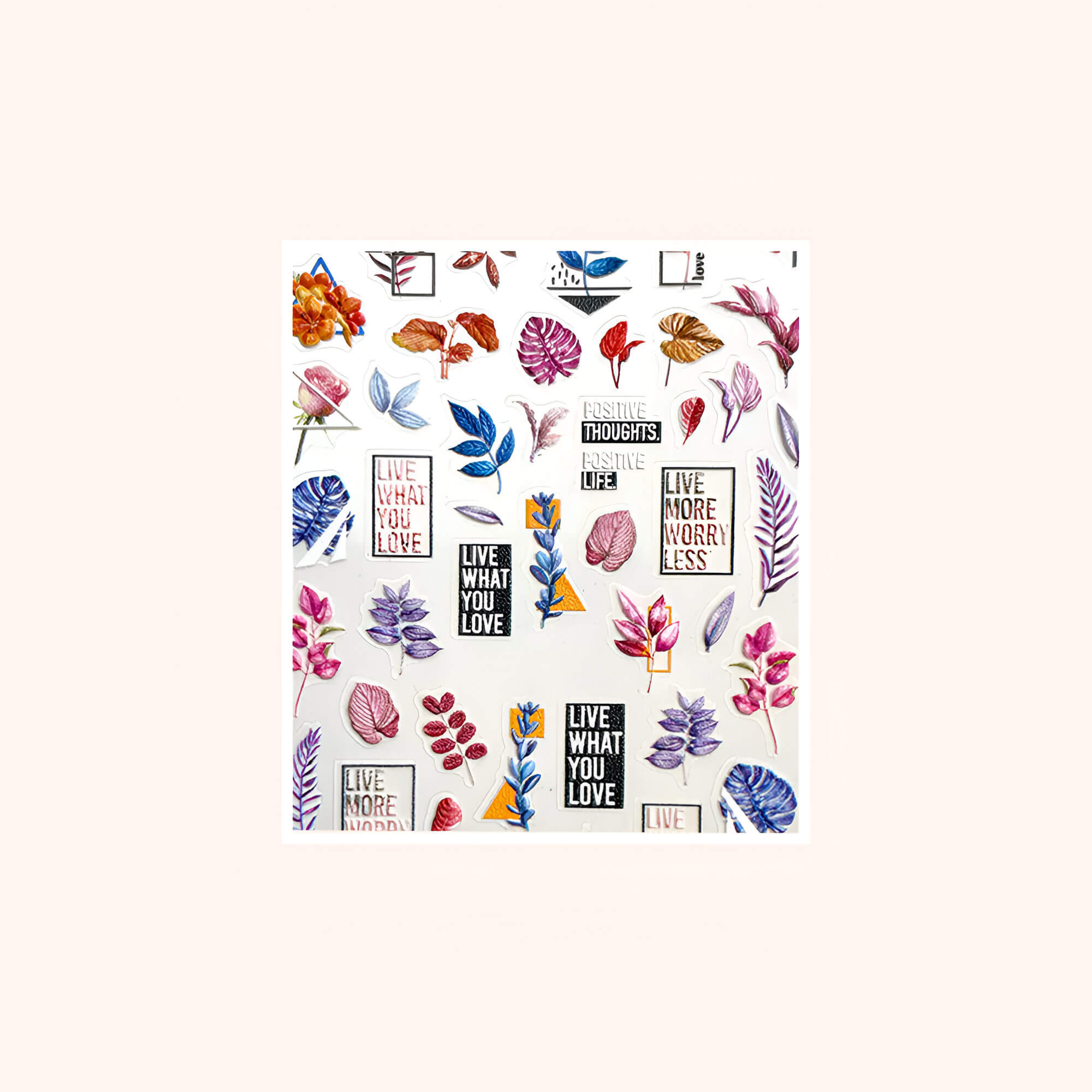 5D Sticker Autumn Leaves