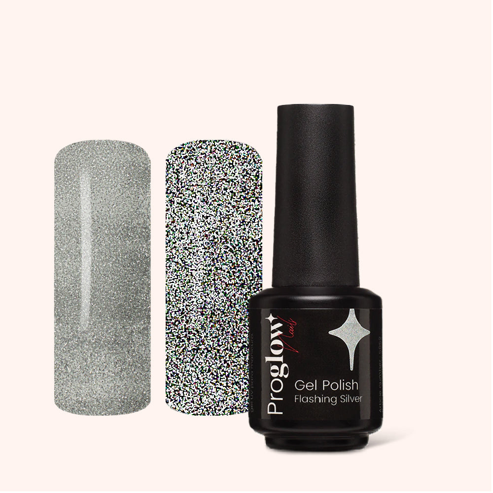 Smalto semipermanente Flashing Silver