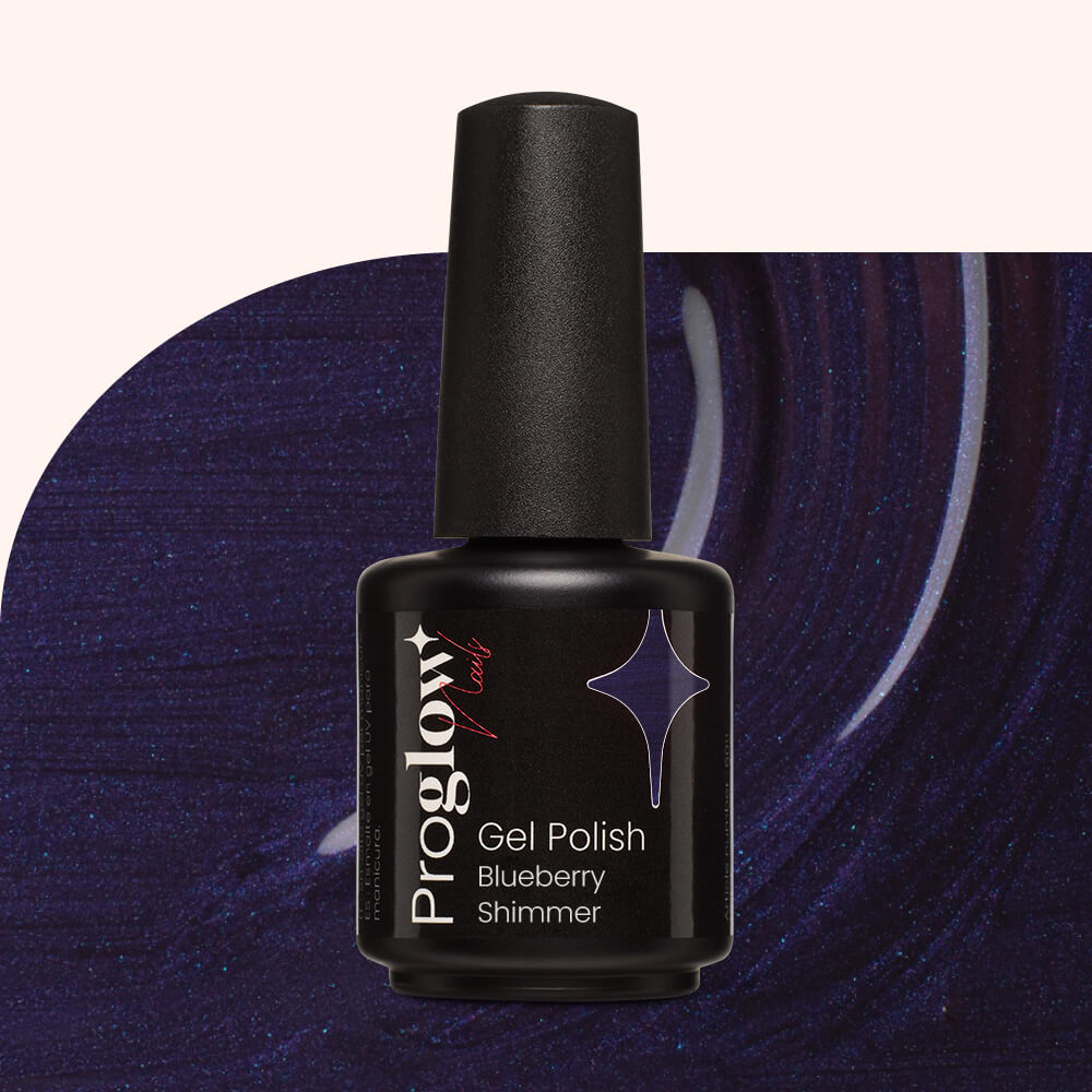 Smalto semipermanente Blueberry Shimmer