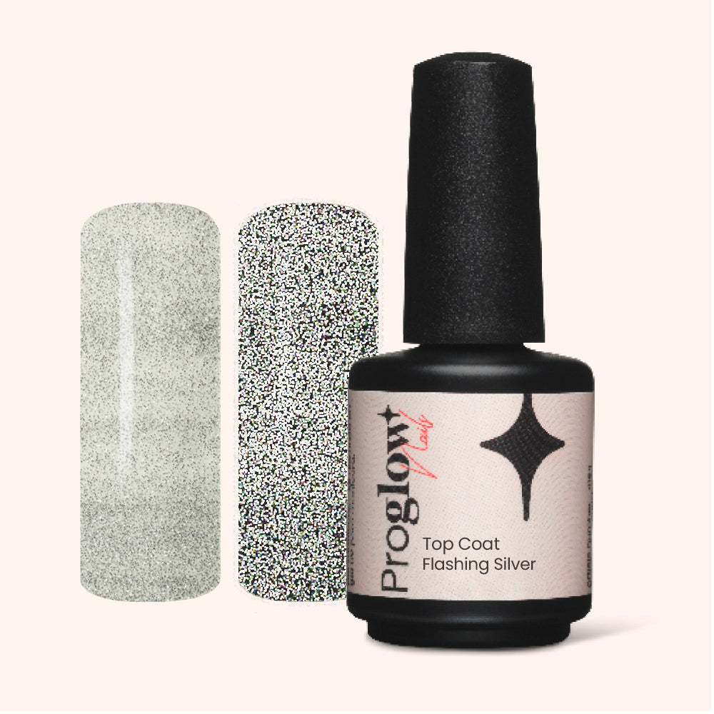 Flashing Silver Top Coat - senza dispersione