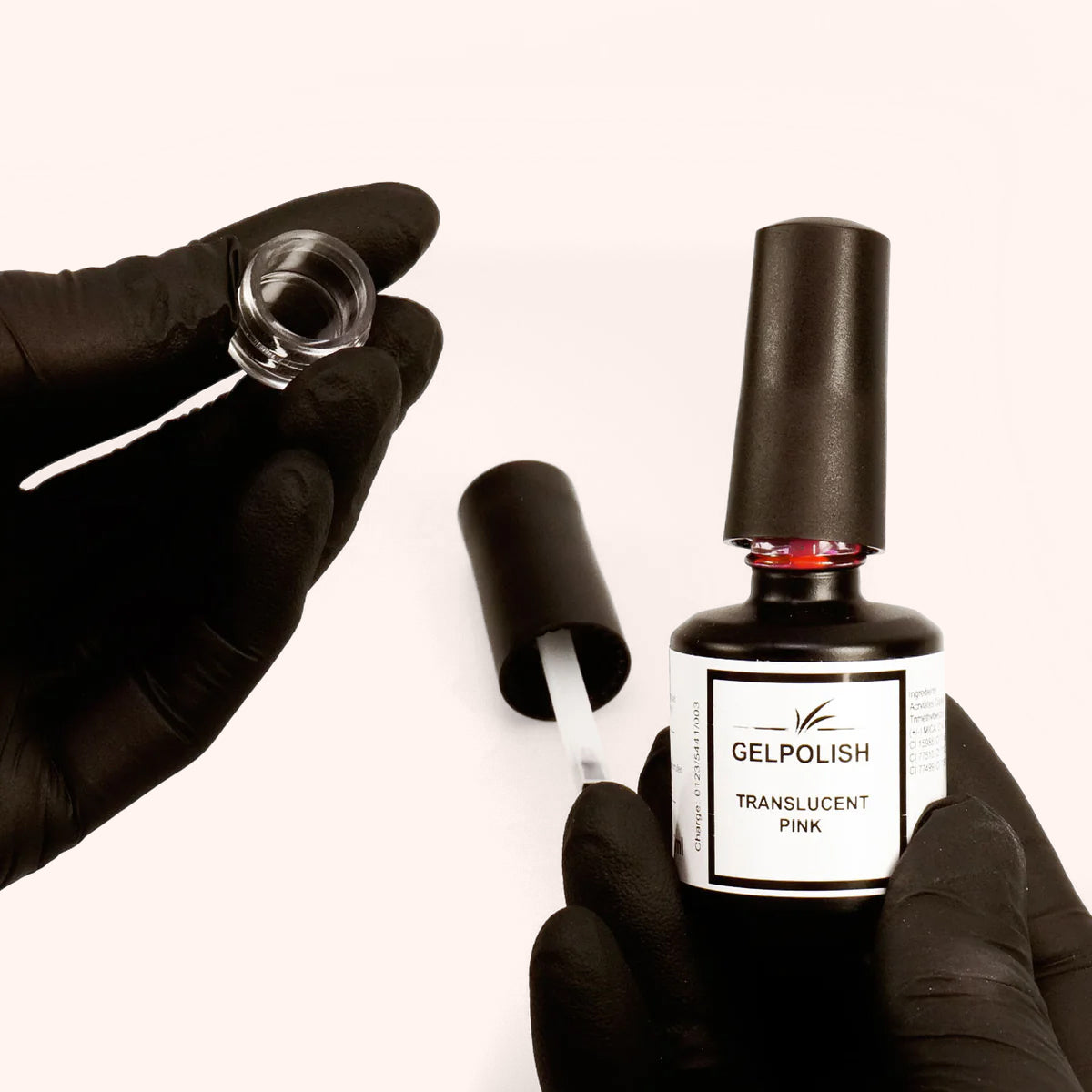 Shellac-Pinsel mit Farbmarkierungsdeckel