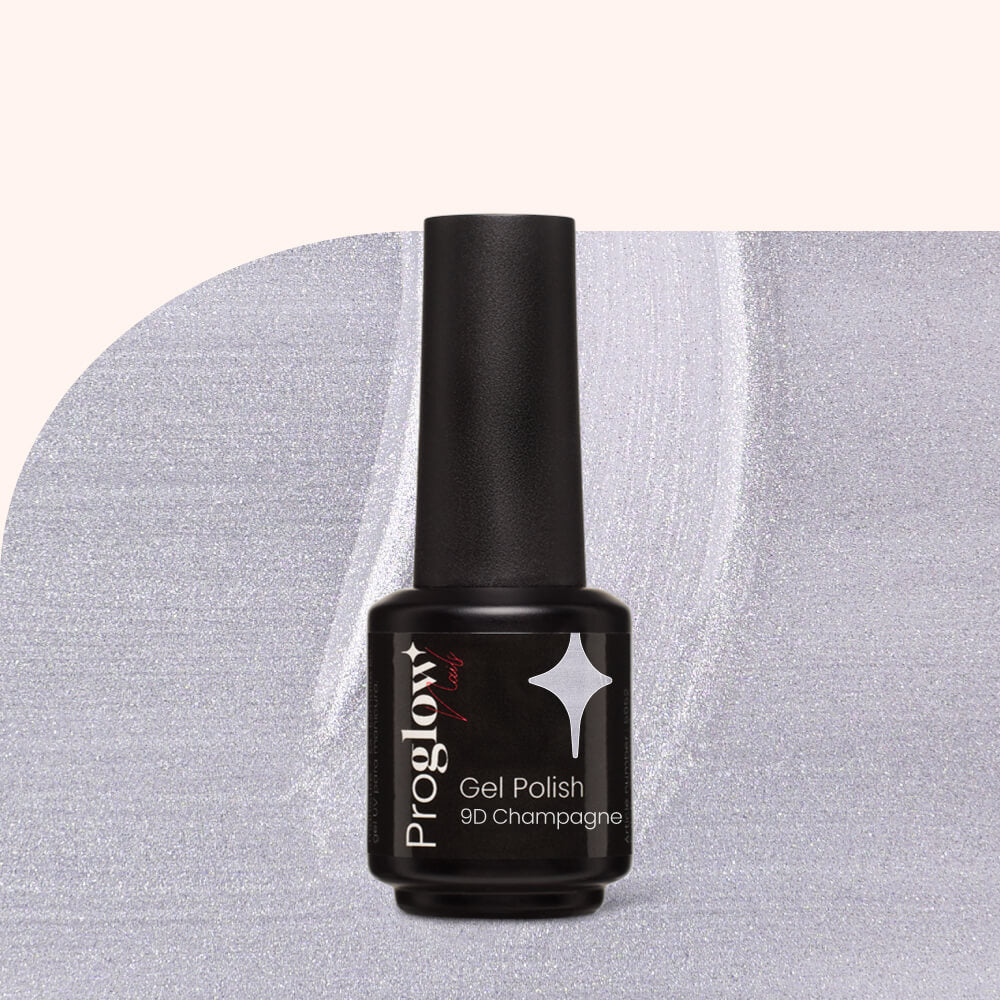 Smalto semipermanente Cat-Eye 9D Champagne
