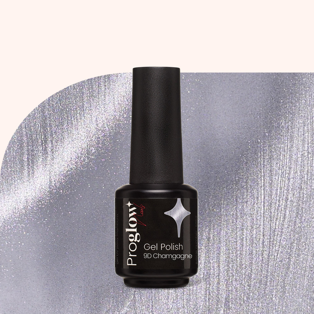 Smalto semipermanente Cat-Eye 9D Champagne