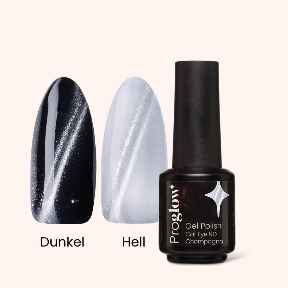 Smalto semipermanente Cat-Eye 9D Champagne