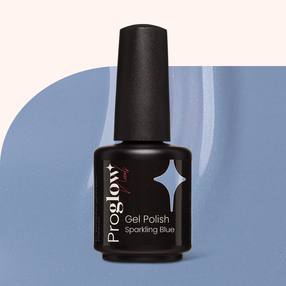 Smalto semipermanente Sparkling Blue