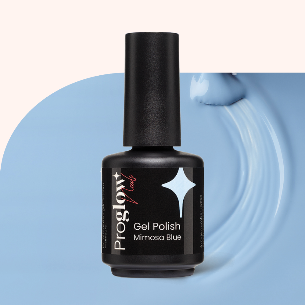 Smalto semipermanente Mimosa Blue