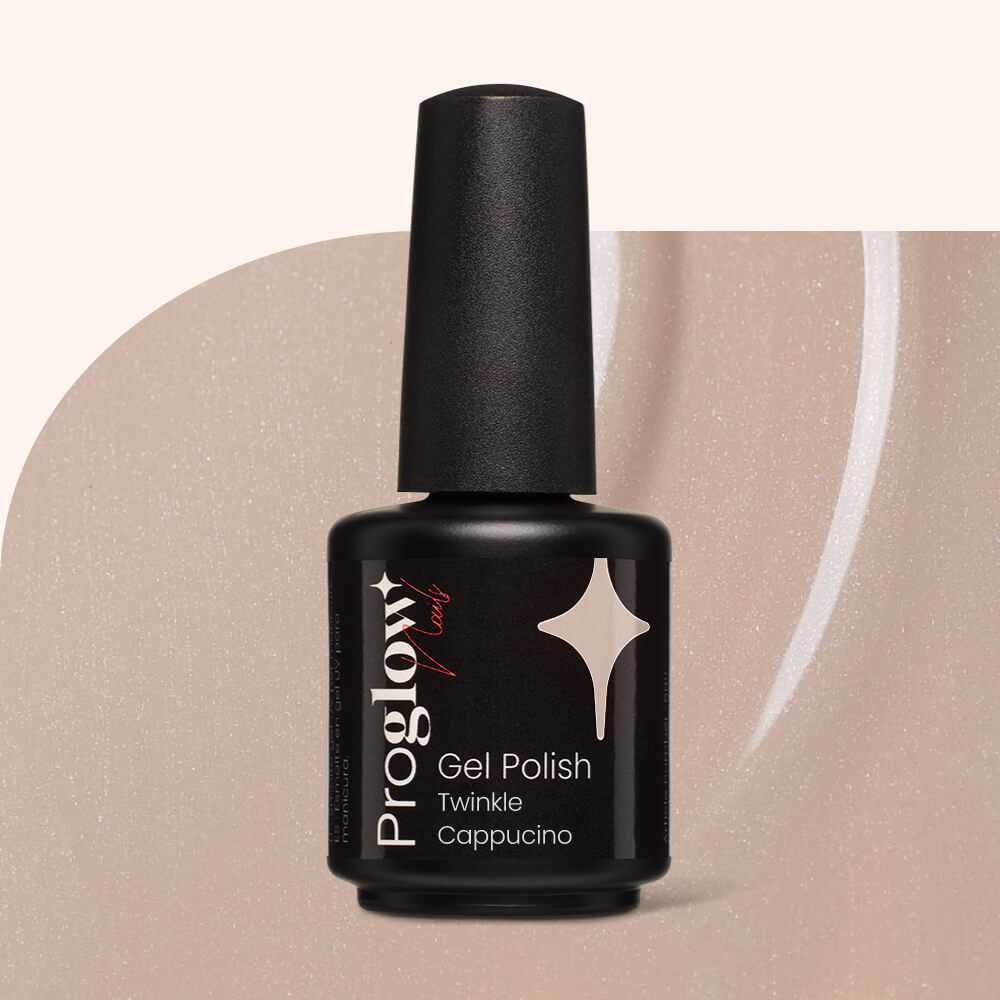 Gel Polish Shellac Twinkle Cappuccino
