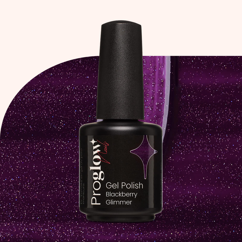 Gel Polish Shellac Blackberry Glimmer
