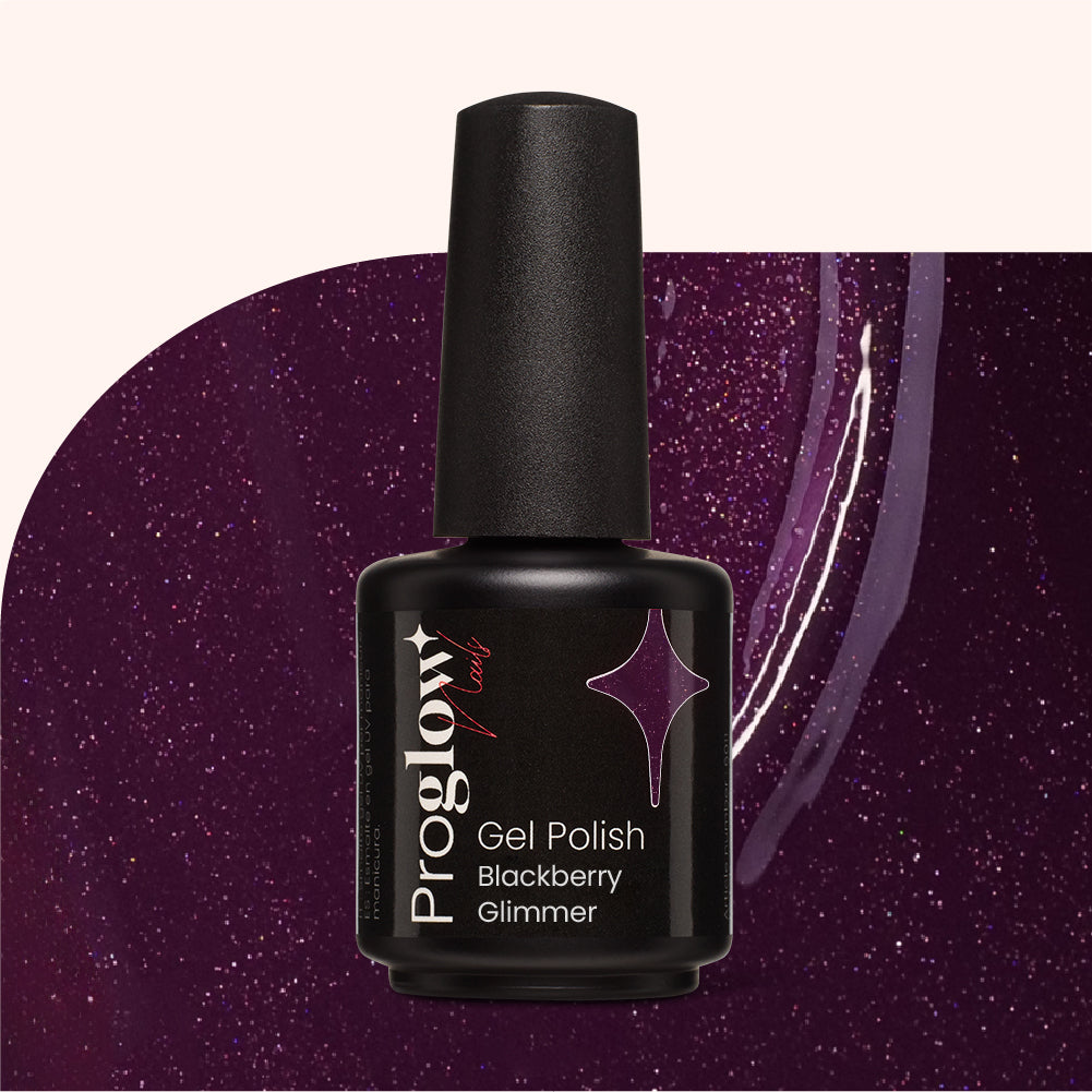 Smalto semipermanente Blackberry Glimmer