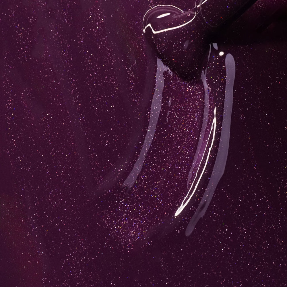 Smalto semipermanente Blackberry Glimmer