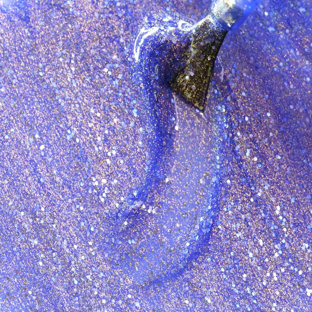 Smalto semipermanente Amethyst Glitter