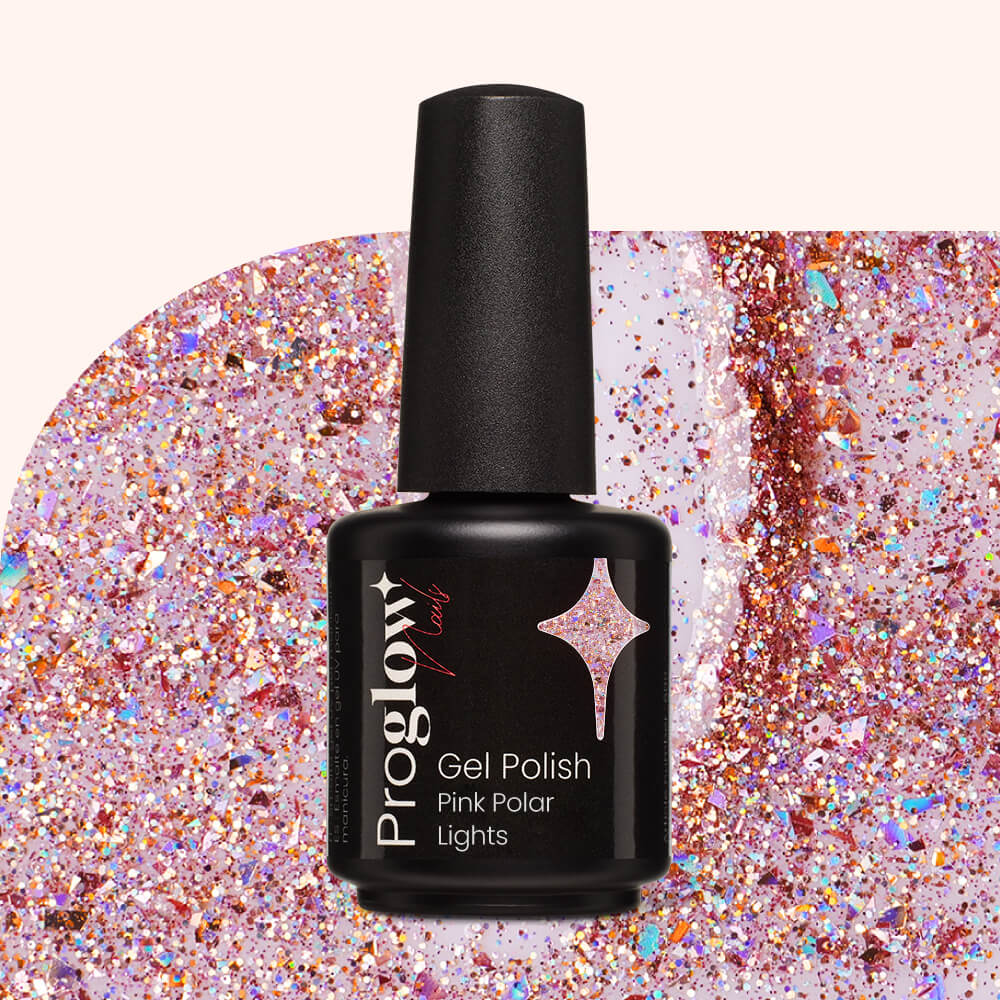 Smalto semipermanente Pink Polar Lights