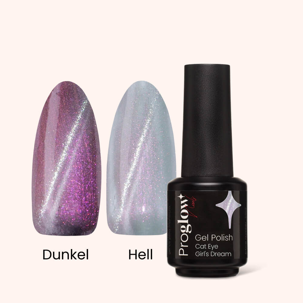Gel Polish Shellac Cat Eye Girl's Dream