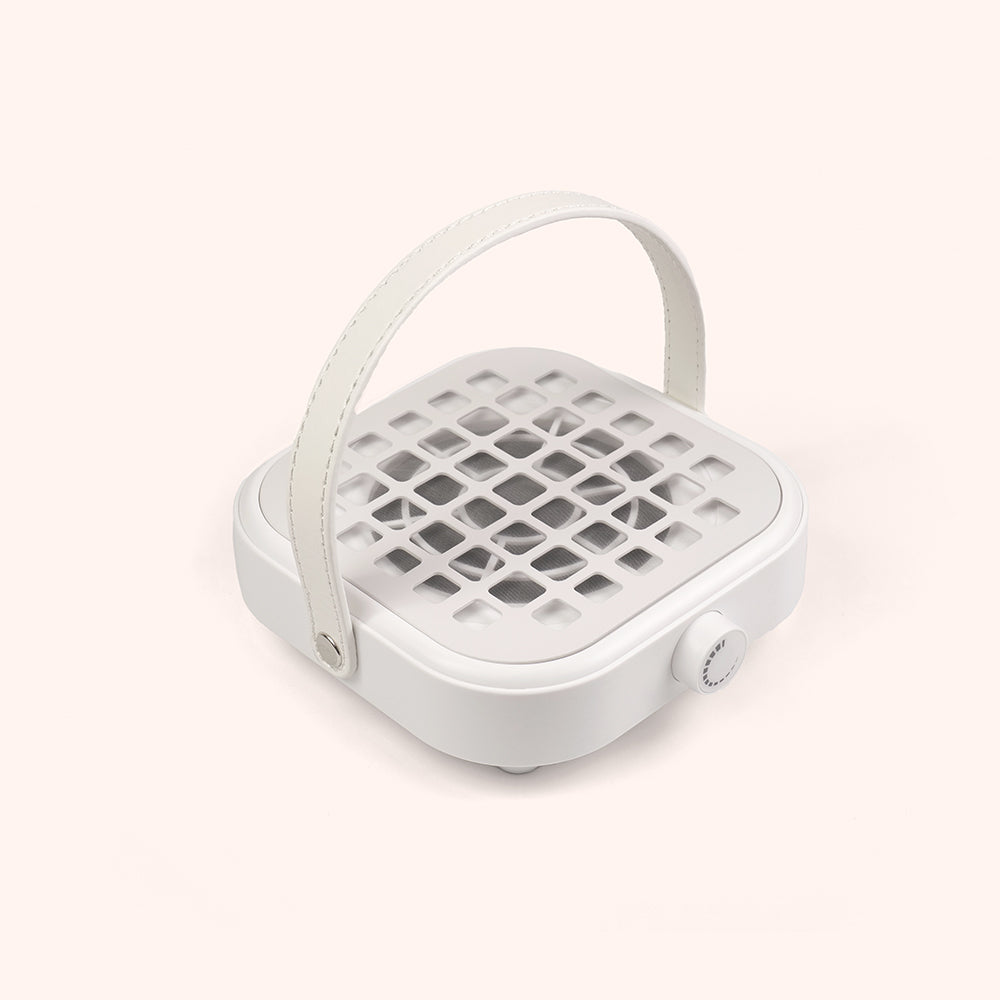 Aspiratore per unghie tascabile bianco