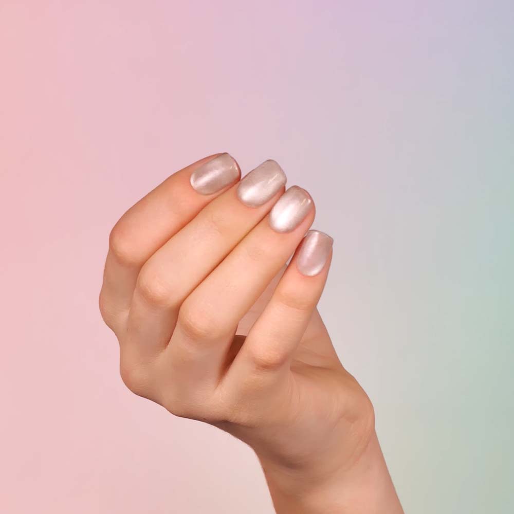 Smalto semipermanente Crystal Cat Eye Silver