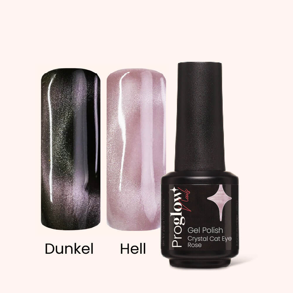 Smalto semipermanente per unghie Crystal Cat Eye Rose