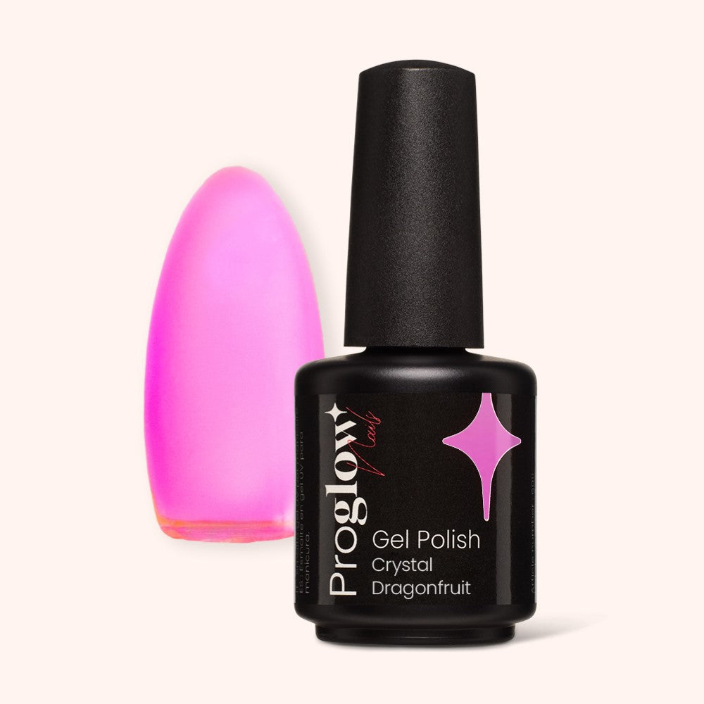 Gel Polish Shellac Crystal Dragonfruit