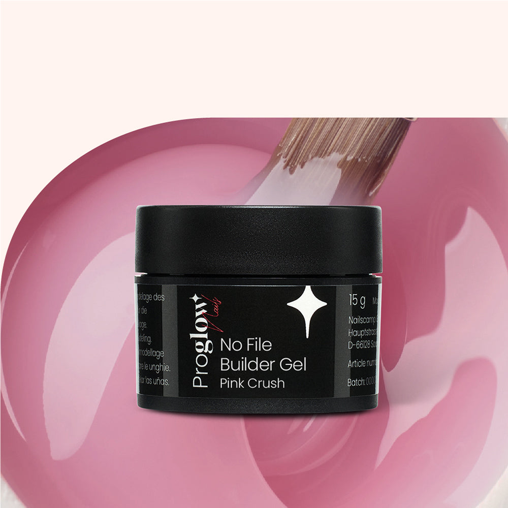 No File Builder Gel Pink Crush