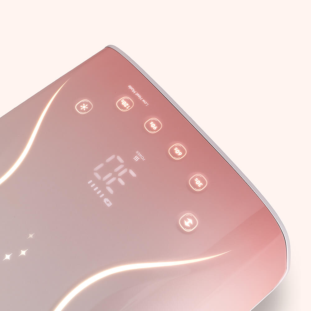 Premium Nail Lamp Gradient Pink 60W