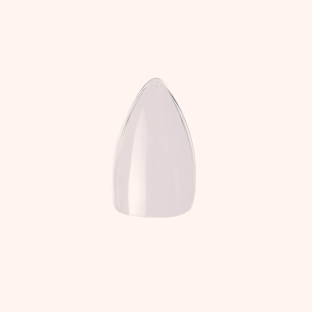 Soft Gel-X Nail Tips C-Curve Medium Stiletto 600