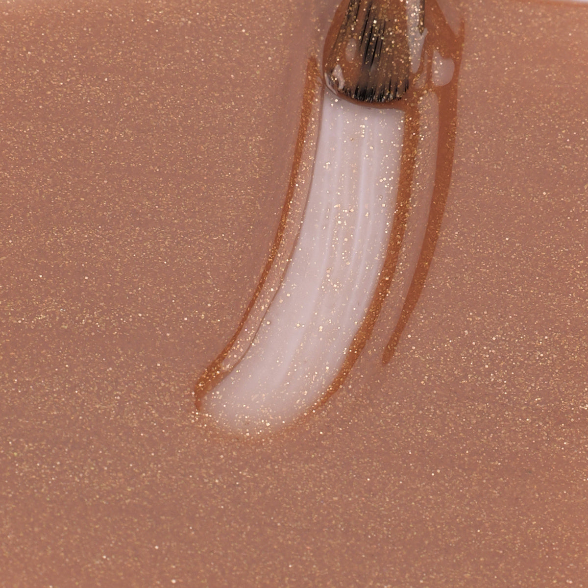 Smalto semipermanente Glitter Cappuccino