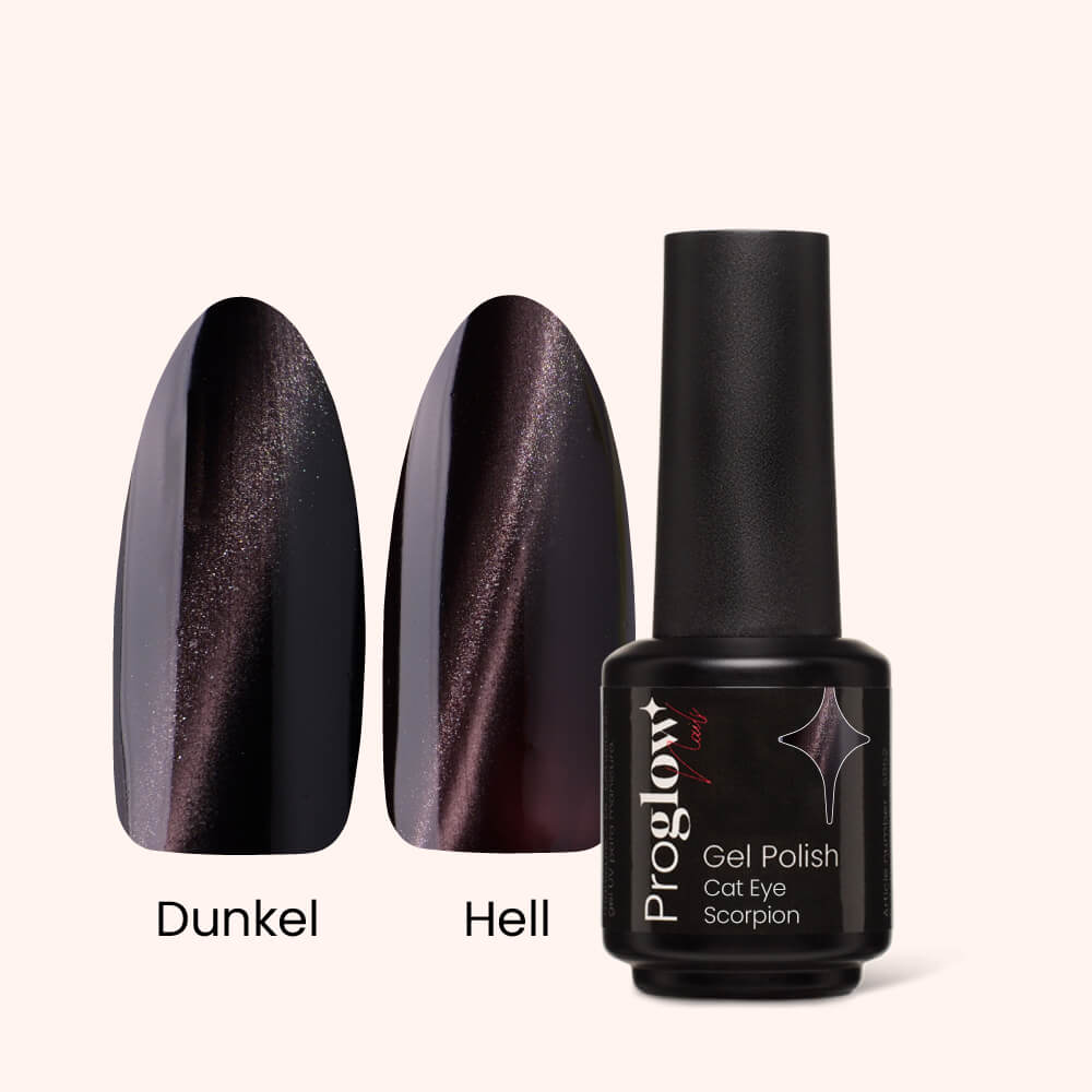 Gel Polish Shellac Cat Eye Scorpion