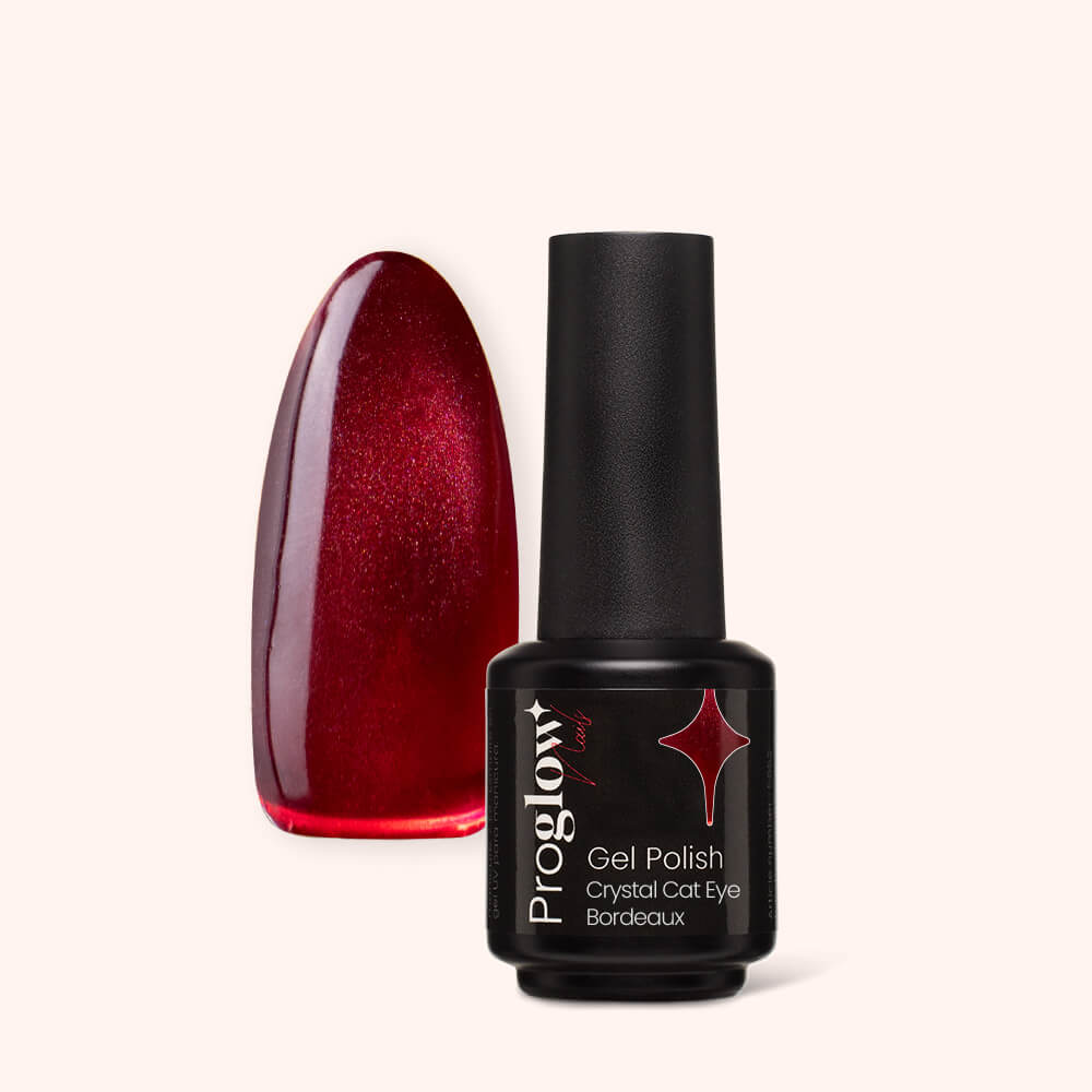 Smalto semipermanente Crystal Cat Eye Bordeaux