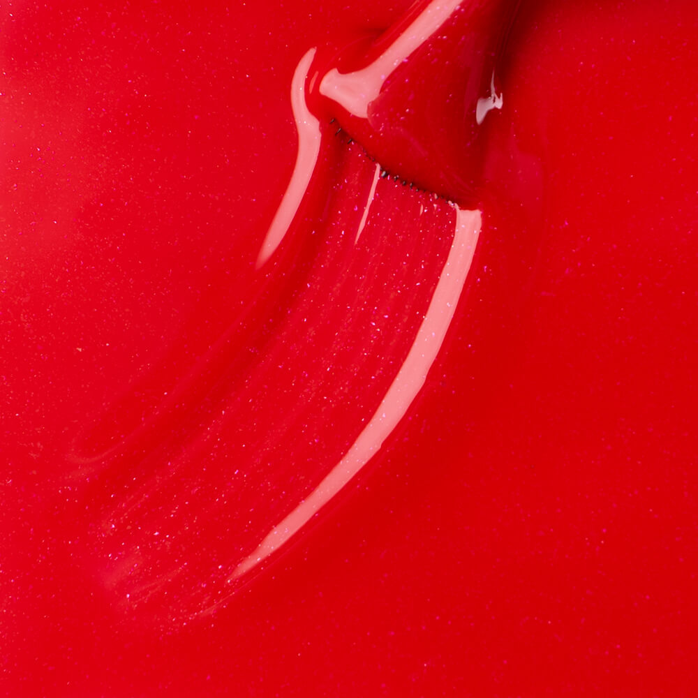 Gel Polish Shellac 3-in-1 No Wipe Cherry Glitter