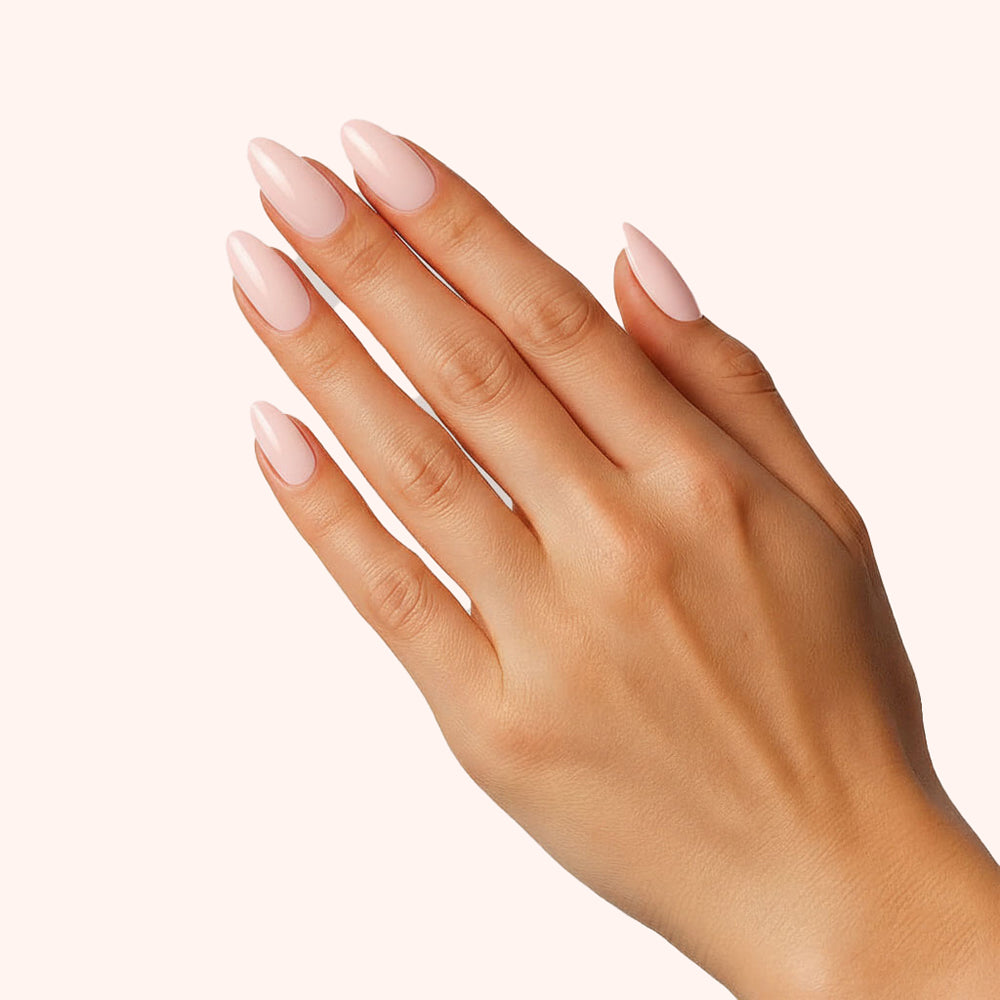Gel Polish Shellac 3-in-1 No Wipe Nude Cream