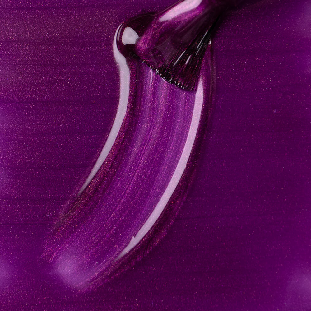 Gel Polish Shellac 3-in-1 No Wipe Orchid Glitter