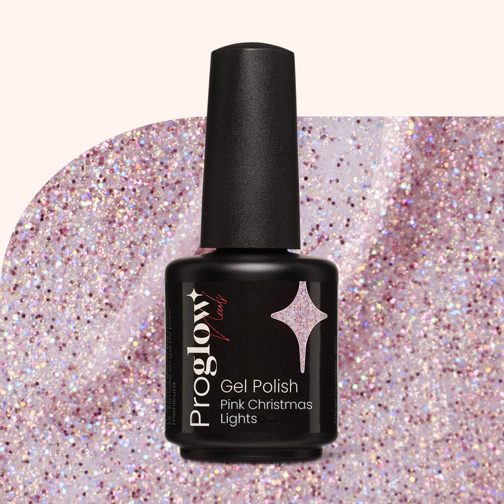 Smalto semipermanente Pink Christmas Lights