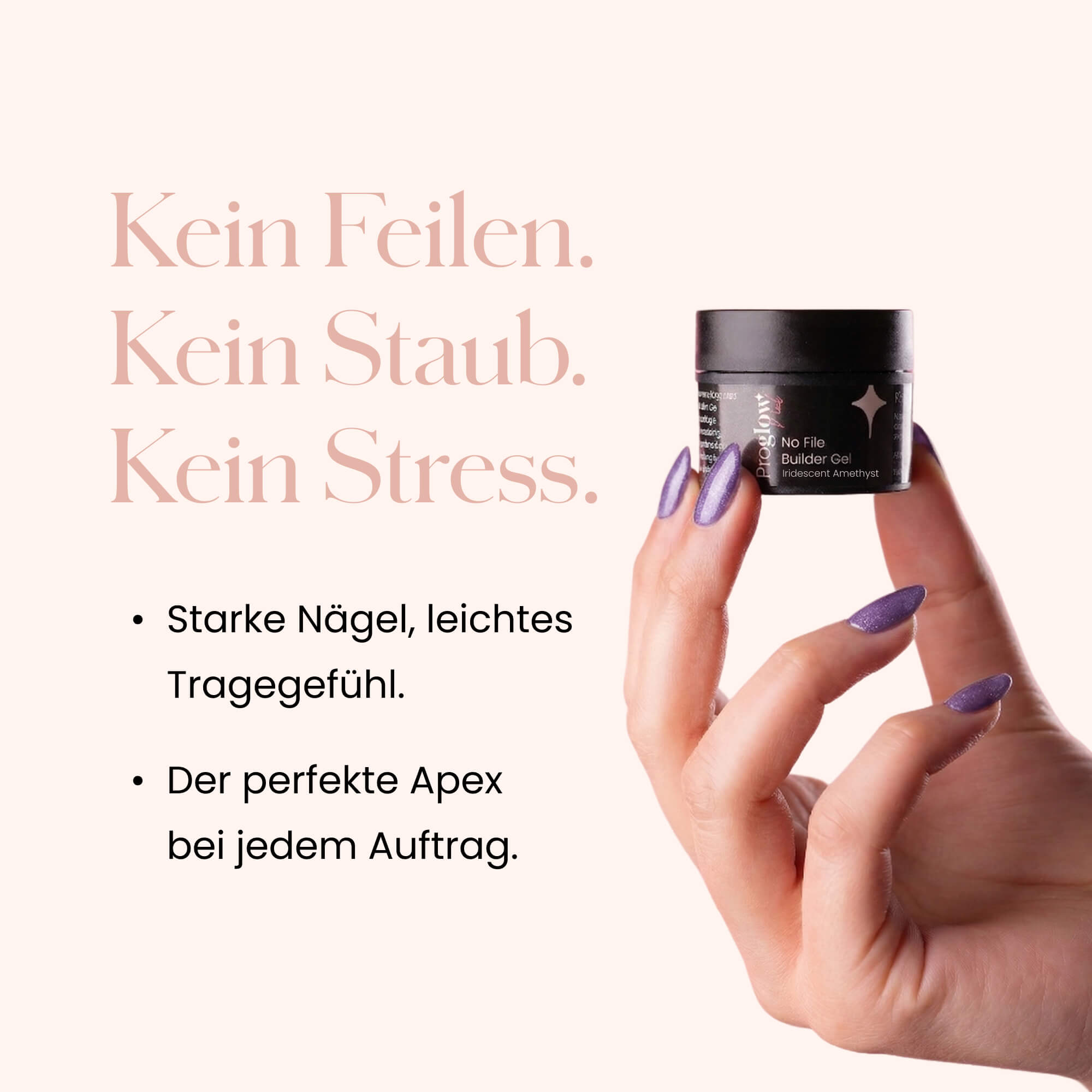 Gel Costruttore No File Iridescent Amethyst
