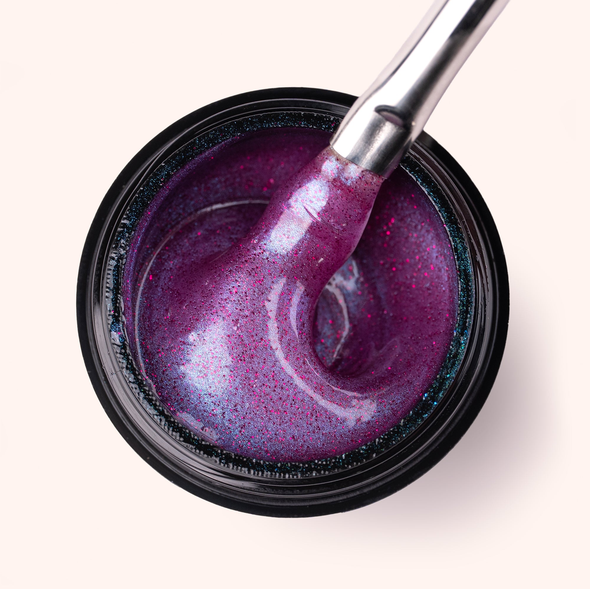 Gel costruttore No File Iridescent Wildberry