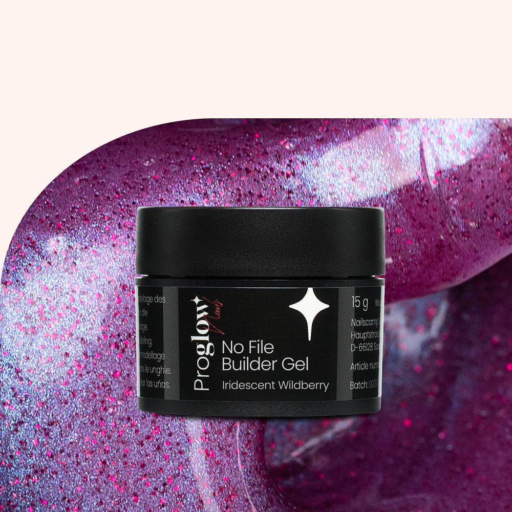Gel costruttore No File Iridescent Wildberry