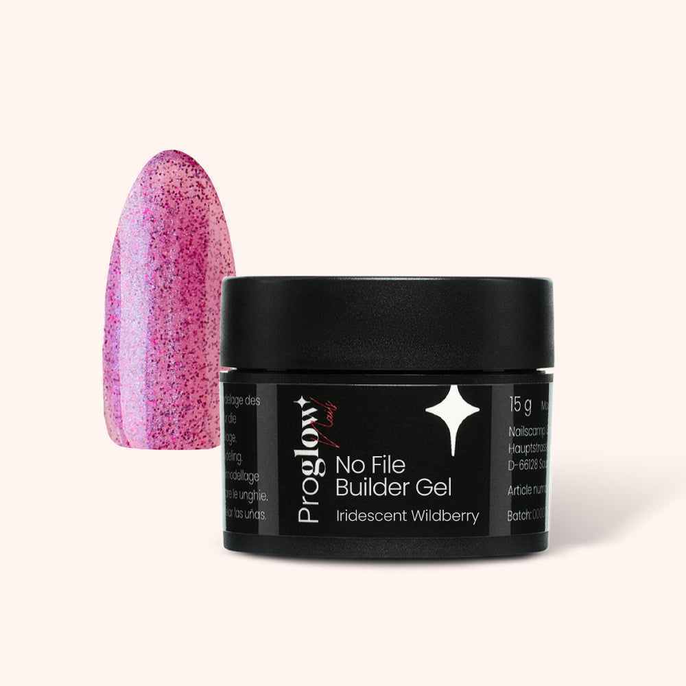 Gel costruttore No File Iridescent Wildberry