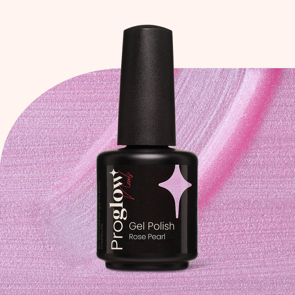 Gel Polish Shellac Rose Pearl