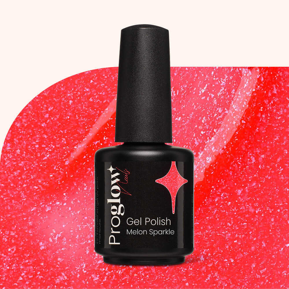 Smalto semipermanente Melon Sparkle