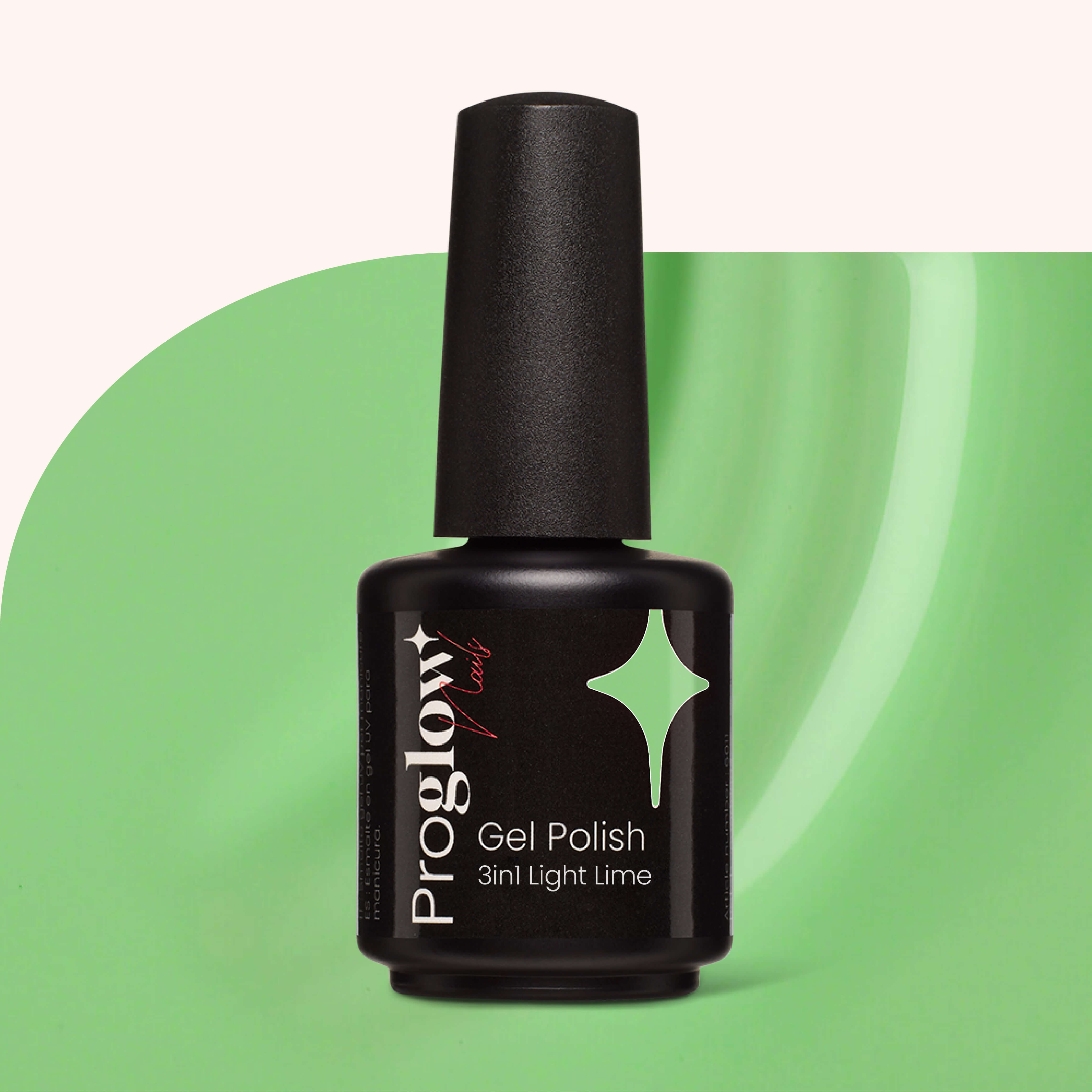 Smalto semipermanente 3-in-1 No Wipe Light Lime